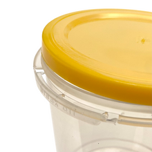 Load image into Gallery viewer, 500g Honey Pails - Box 120 - Australian Made - Food Grade - Tamper Evident - Live Slow - Bee Kind - Waggle & Forage - Kyneton - Victoria - Australia