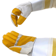 Load image into Gallery viewer, OzArmour Premium Quality Beekeeping Gloves - Live Slow - Bee Kind - Waggle &amp; Forage - Kyneton - Australia