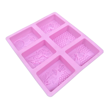 Load image into Gallery viewer, Honeybee Themed Beeswax/Soap Mould - Live Slow - Bee Kind - Waggle &amp; Forage - Kyneton - Victoria - Australia