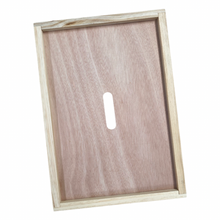 Load image into Gallery viewer, Beehive Inner Cover (Crown) Board - 8 Frame - Beehive Cover Board - Flow Hive - Langstroth - Live Slow - Bee Kind - Waggle &amp; Forage - Kyneton - Victoria - Australia