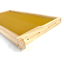 Load image into Gallery viewer, Premium 8 Frame Beehive - Ready to Go - With Emlock - Pure Beeswax - Live Slow - Bee Kind - Waggle &amp; Forage - Kyneton - Victoria - Australia