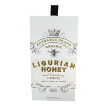 Load image into Gallery viewer, Organic Ligurian Honey - Cranberry - Lip Buzz 15ml - Waggle &amp; Forage - Live Slow Bee Kind - Kyneton - Victoria - Australia