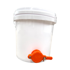 20L Honey Bucket with Honeygate - Foodgrade - Quality - Live Slow - Bee Kind - Waggle & Forage - Kyneton - Victoria - Australia