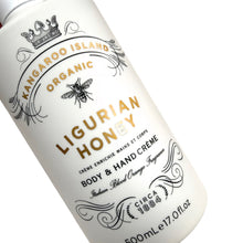 Load image into Gallery viewer, Ligurian Honey - Hand &amp; Body Crème 500ml - Waggle &amp; Forage - Kyneton - Victoria - Australia