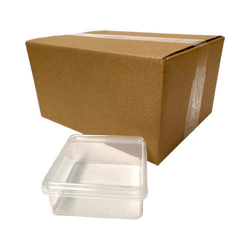 500g Honeycomb Container - Box 12 - Australian Made - Food Grade - Tamper Evident - Live Slow - Bee Kind - Waggle & Forage - Kyneton - Victoria - Australia