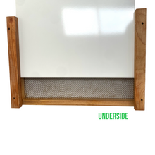 Load image into Gallery viewer, Ventilated/Mesh Beehive Base With Varroa Tray - Hot Wax Dipped - Live Slow - Bee Kind - Waggle &amp; Forage - Kyneton - Victoria - Australia