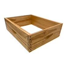 Load image into Gallery viewer, Ideal Box Jointed Bee Super - Wax Dipped Only - 10 Frame - Natural Beekeeping - Live Slow - Bee Kind - Waggle &amp; Forage - Kyneton - Victoria - Australia