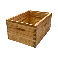 Load image into Gallery viewer, Full Depth Box Jointed Bee Super - Hot Wax Dipped - Premium Pine - Alliance - Live Slow - Bee Kind - Waggle &amp; Forage - Kyneton - Victoria - Australia