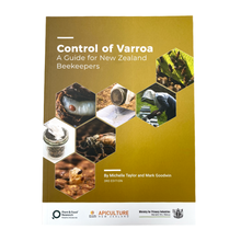Load image into Gallery viewer, Control of Varroa - Managing Varroa - Latest Edition - Book - NZ - Waggle &amp; Forage - Live Slow - Bee Kind - Kyneton - Victoria - Australia