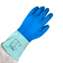 Load image into Gallery viewer, OzArmour Rubber Beekeeping Gloves - Vented Mesh - Waggle &amp; Forage - Live Slow - Bee Kind - Kyneton - Victoria - Australia