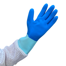Load image into Gallery viewer, OzArmour Rubber Beekeeping Gloves - Vented Mesh - Waggle &amp; Forage - Live Slow - Bee Kind - Kyneton - Victoria - Australia