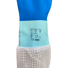 Load image into Gallery viewer, OzArmour Rubber Beekeeping Gloves - Vented Mesh - Waggle &amp; Forage - Live Slow - Bee Kind - Kyneton - Victoria - Australia