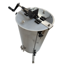 Load image into Gallery viewer, Oz Armour Honey Extractor - 3 Frame Manual - Stainless Steel - Waggle &amp; Forage - Kyneton - Victoria - Australia 