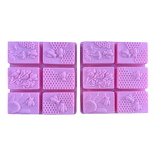 Load image into Gallery viewer, Honeybee Themed Beeswax/Soap Mould - Live Slow - Bee Kind - Waggle &amp; Forage - Kyneton - Victoria - Australia