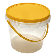 Load image into Gallery viewer, 3kg Honey Pails/Buckets - Box 65 - Australian Made - Food Grade - Tamper Evident - Live Slow - Bee Kind - Waggle &amp; Forage - Kyneton - Victoria - Australia