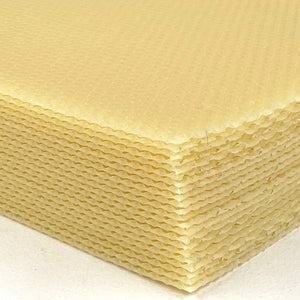 Pure Beeswax Foundation Sheets - 20 Full Depth - Candle Making Beeswax Sheets - Live slow - Bee Kind - Waggle & Forage - Kyneton - Australia