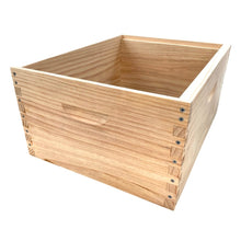 Load image into Gallery viewer, Full Depth, Box Jointed Super - Wax Dipped - Beekeeping Supplies - Live Slow - Bee Kind - Waggle &amp; Forage - Kyneton - Australia