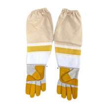 Load image into Gallery viewer, OzArmour Premium Quality Beekeeping Gloves - Live Slow - Bee Kind - Waggle &amp; Forage - Kyneton - Australia