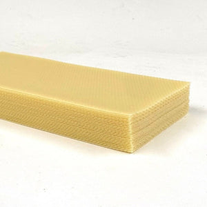 Pure Beeswax Foundations - 115 Full Depth (8kg) - Foundation sheets - Beekeeping - Live Slow - Bee Kind - Waggle & Forage - Kyneton - Australia