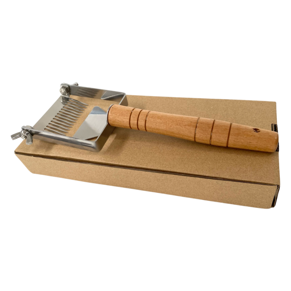 Beekeepers Uncapping Fork - Manual - Honey Extraction - Live Slow - Bee Kind - Waggle & Forage - Beekeeping Supplies - Kyneton - Australia