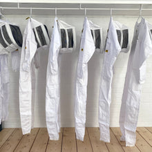 Load image into Gallery viewer, Oz Armour Poly Cotton Beekeeping Suit - Fencing Veil - live slow - bee kind - waggle &amp; forage - kyneton - Australia