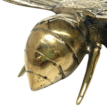 Load image into Gallery viewer, Solid Brass Bee by Colcam - Gift - Live Slow - Bee Kind - Waggle &amp; Forage - Kyneton - Australia