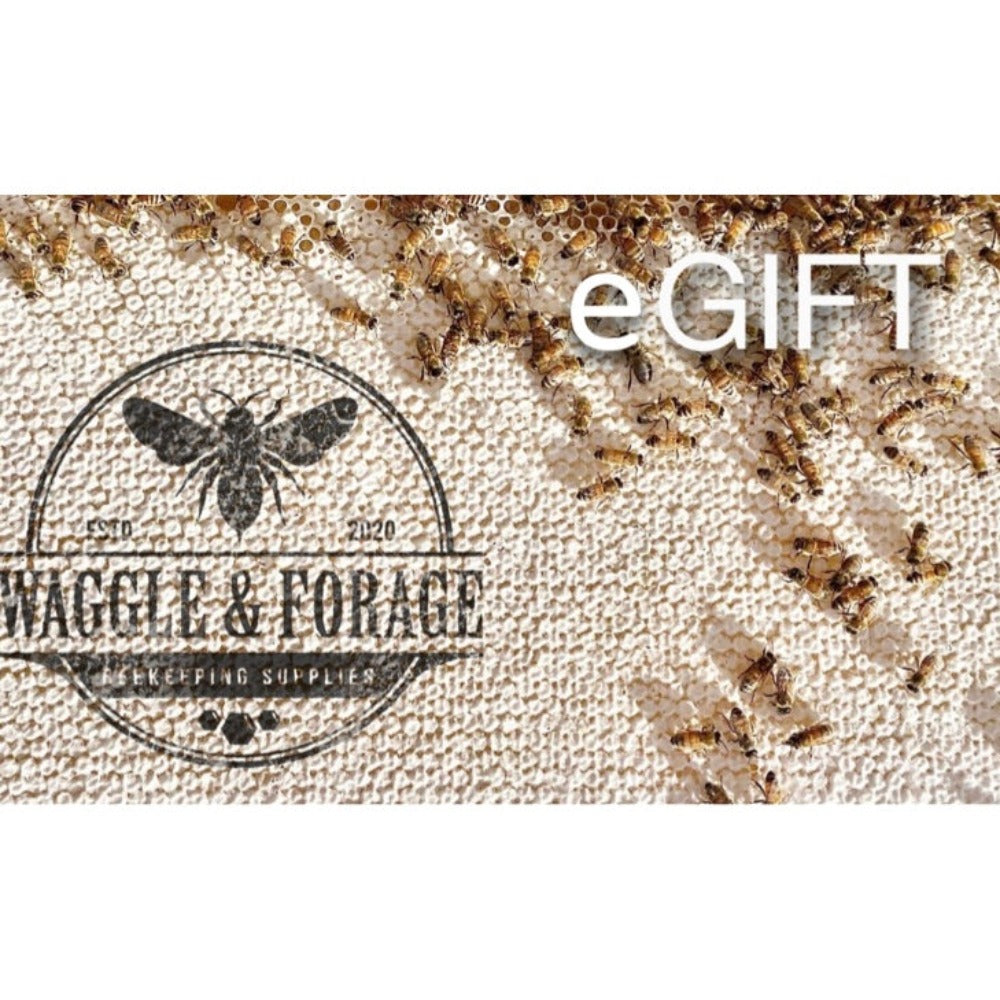 Waggle & Forage eGift Card - Beekeeping Supplies - Gift Card - Live Slow - Bee Kind - Waggle & Forage - Kyneton - Australia