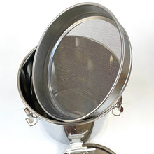 Load image into Gallery viewer, Stainless Steel Honey Tank with Strainer 20kg - Beekeeping Supplies - Live Slow - Bee Kind - Waggle &amp; Forage - Kyneton - Australia