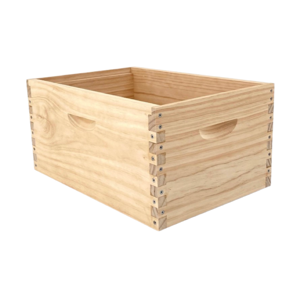 Premium, Full Depth, Boxed Corner Super - Assembled - Beekeeping Supplies - Live Slow - Bee Kind - Waggle & Forage - Kyneton - Australia
