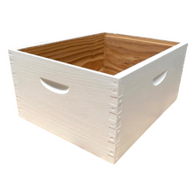 Load image into Gallery viewer, Full Depth, Box Jointed Super - Wax Dipped &amp; Painted - Beekeeping Supplies - Live Slow - Bee Kind - Waggle &amp; Forage - Kyneton - Australia