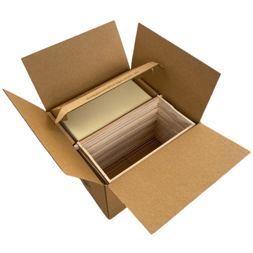 Post Pack - 18 Full Depth Frames & Foundations - Beekeeping Supplies - live slow - bee kind- Waggle & Forage - Kyneton - Australia