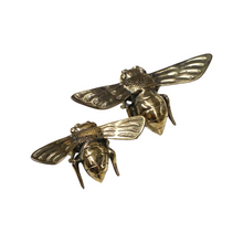 Load image into Gallery viewer, Solid Brass Bee by Colcam - Gift - Live Slow - Bee Kind - Waggle &amp; Forage - Kyneton - Australia